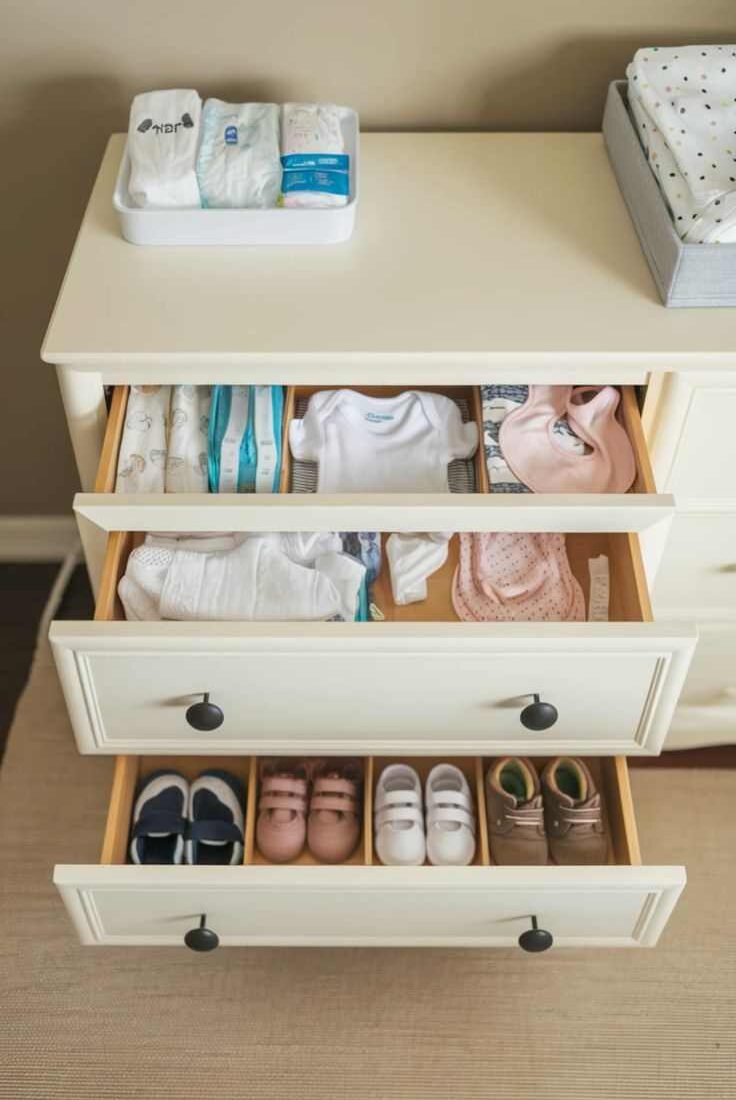 22 CLEVER WAYS TO ORGANIZE AND STORE YOUR BABY’S CLOTHES