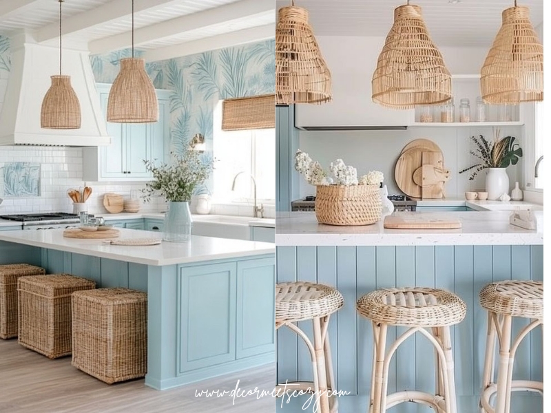 33 DREAMY SMALL COASTAL KITCHEN IDEAS YOU’LL LOVE