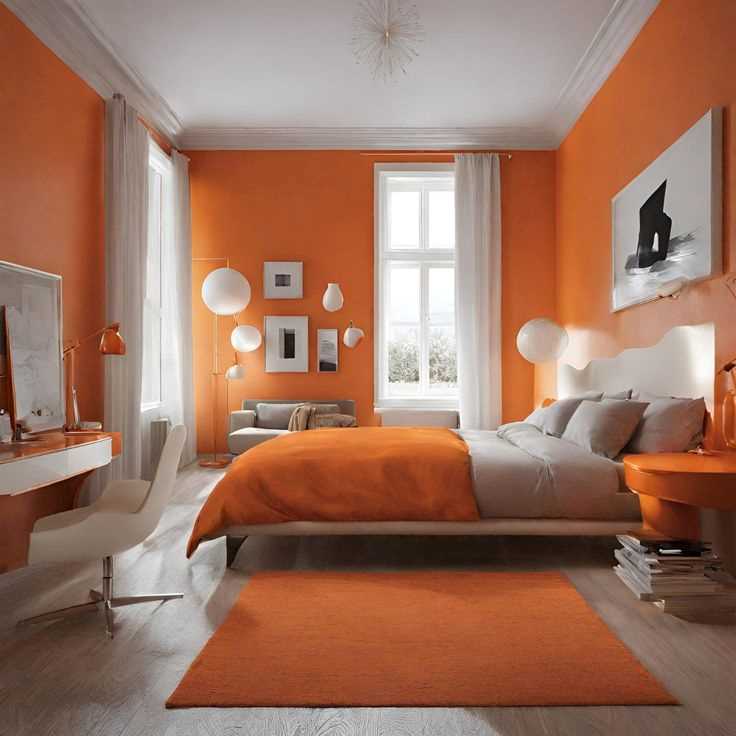 25 CAPTIVATING ORANGE BEDROOM DECOR IDEAS TO COPY NOW