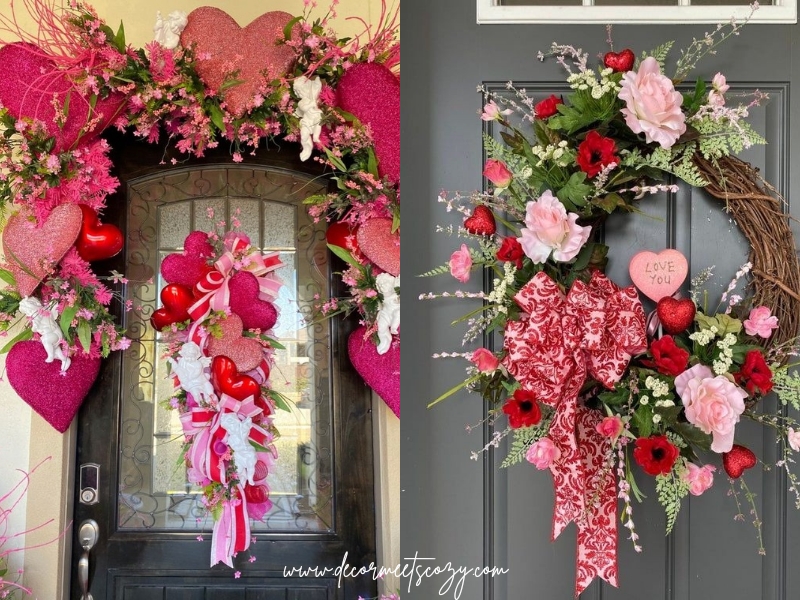 24 Cute Valentine Door Decor Ideas