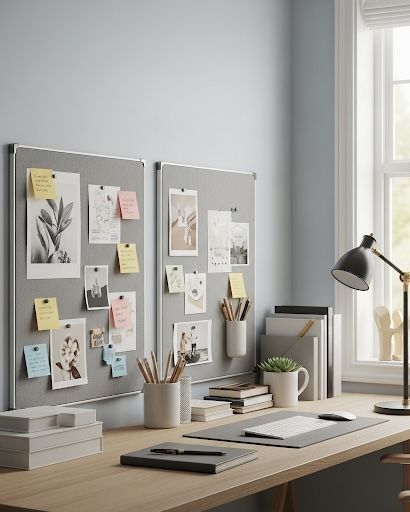 A-pinboard-or-Magnetic-Board-for-Notes 