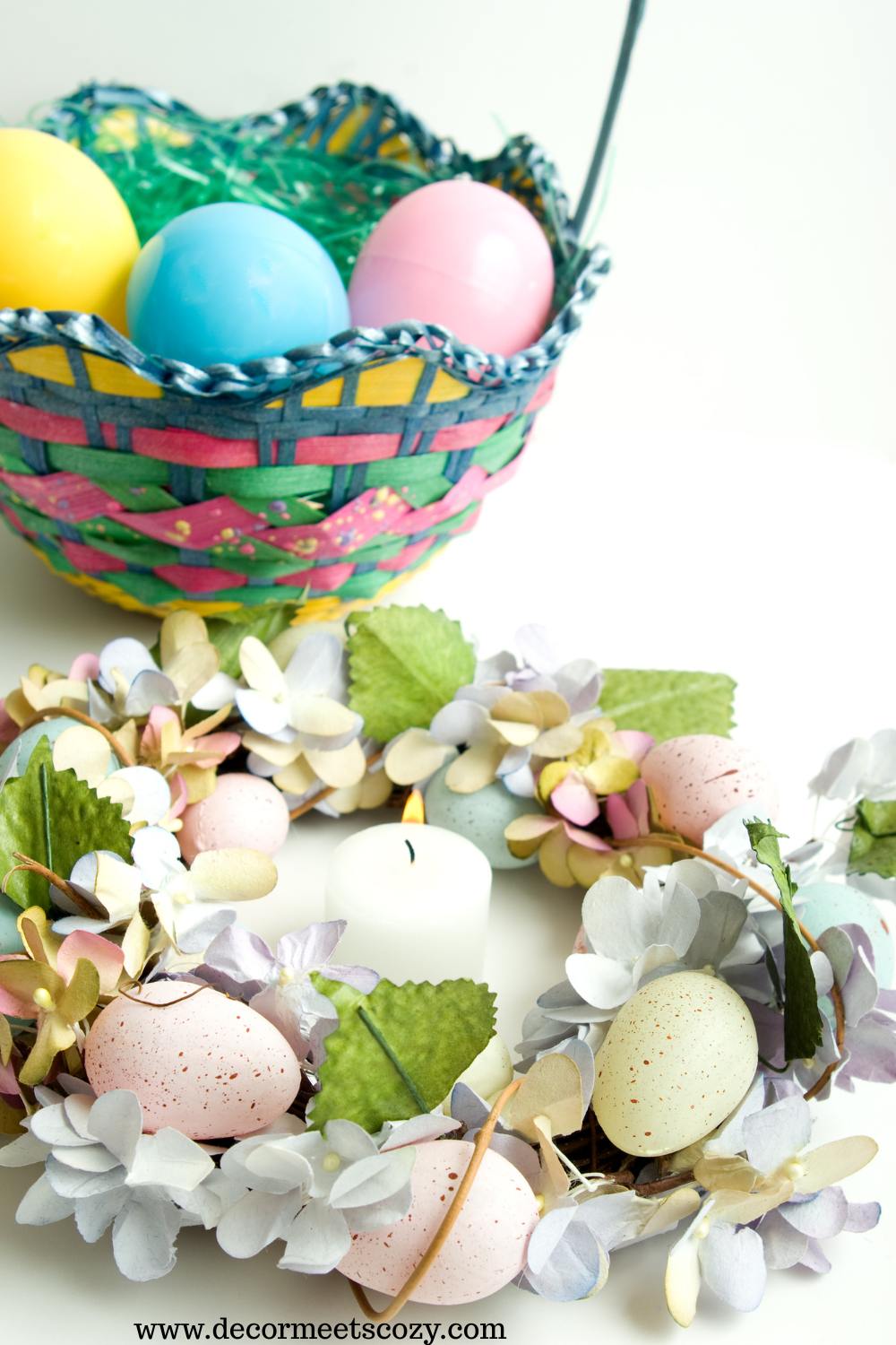 A Vintage Easter Wreath