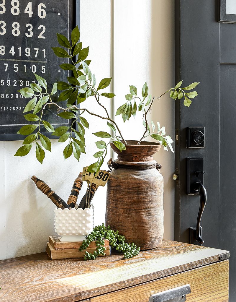Faux Greenery for a Fresh Farmhouse Look