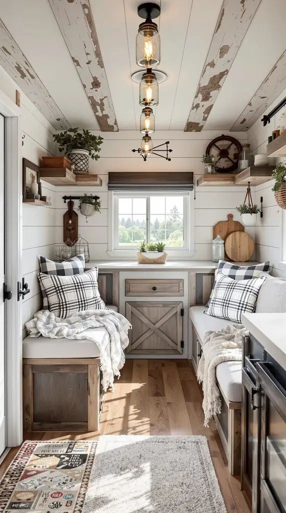 Shiplap-Style Peel-and-Stick Panels