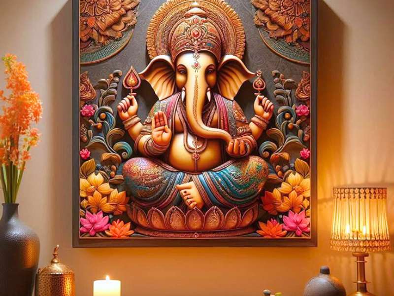 19 Beautiful Ganesh Decoration Ideas for your Home